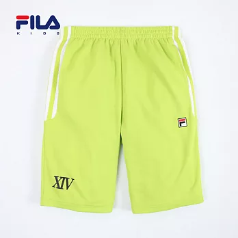 【FILA】XIV雙線條五分褲(果綠)135果綠