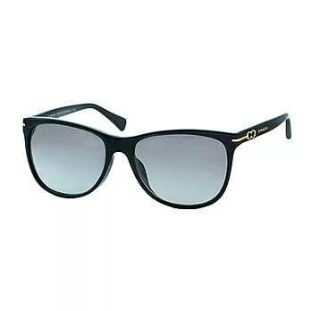 【COACH 太陽眼鏡】雙C金邊設計款#質感黑框 (8117F-500211)