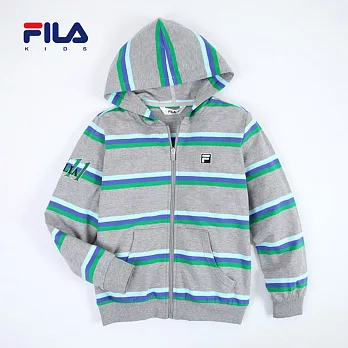 【FILA】基本款數字連帽外套(麻灰)145麻灰