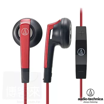 鐵三角 ATH-C505i (RD)iPod/iPhone/iPad專用彩色耳機