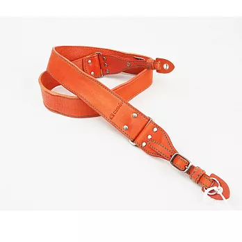 Cam in 義大利真皮水洗款相機背帶(共5色)橙色