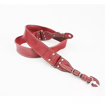 Cam in 義大利真皮水洗款相機背帶(共5色)酒紅色