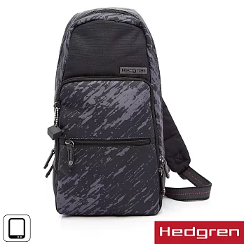 HEDGREN-HCAO街頭迷彩系列_-單肩後背包-藍印花色藍印花色