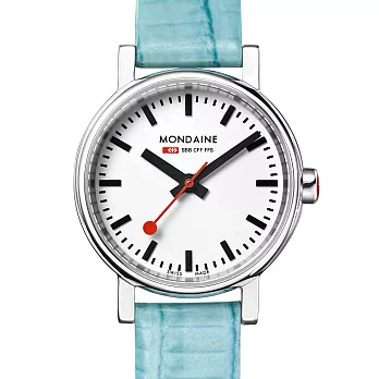 MONDAINE 瑞士國鐵限量腕錶/26mm-湖水綠