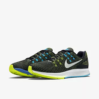 【GT Company】Nike AIR ZOOM STRUCTURE 19 運動慢跑鞋男段7黑/藍/綠