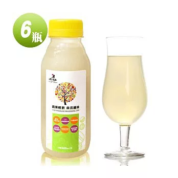 【食在安市集】冷壓新鮮森活芭樂汁6瓶組-一畝綠