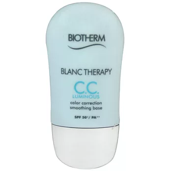 BIOTHERM碧兒泉 美肌光感亮白CC霜(藍)SPF50PA++(30ml)