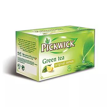 Pickwick荷蘭品味檸檬綠茶 (20包/盒，共1盒)