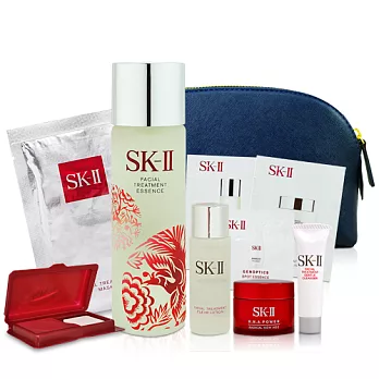 【SK-II】 青春露 鳳凰限定版 230ml 加贈 超肌能全效9件組