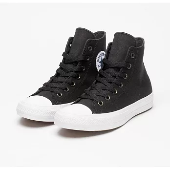【GT Company】Converse All Star II 2 帆布鞋高筒中性款23.5黑色