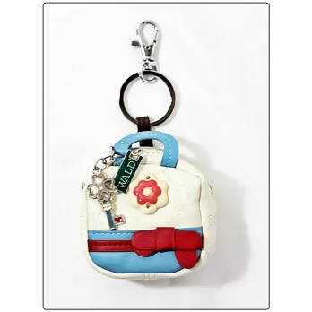 《WALD ®》 皮革造型鑰匙圈/吊飾-茜茜公主