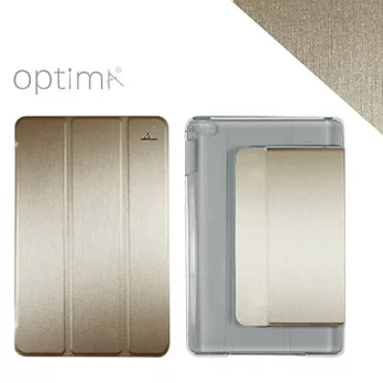 Optima iPad mini 4 璀璨系列 多角度 平板保護殼金色