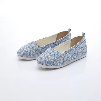 Lebunny Bleu 韓國藍兔子-SLIP-ONS-平織布紋便鞋-4s6淺藍