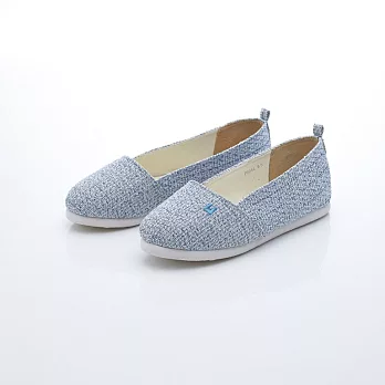 Lebunny Bleu 韓國藍兔子-SLIP-ONS-平織布紋便鞋-4s7.5淺藍