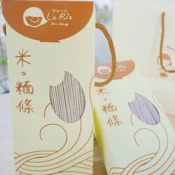 《樂米工坊》米麵條(500g/包，原味*1+蕎麥*1，共兩包)