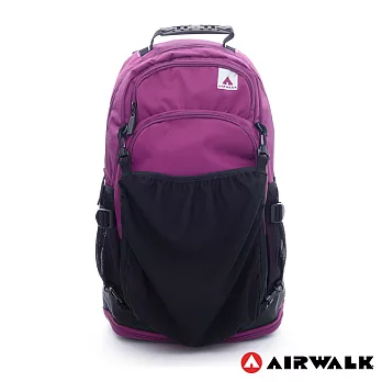 AIRWALK - 簡易時尚攜帶式球類運動後背包紫