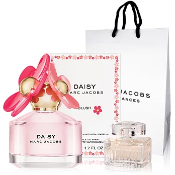 Marc Jacobs 小雛菊淡香水臉紅紅限量版50ml(贈Chloe品牌小香+MJ紙袋)