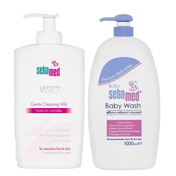 【U】sebamed 施巴 - 溫和全效洗卸寵愛組(A)
