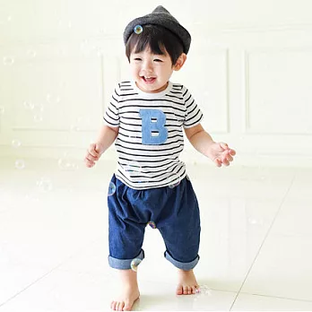 韓版口袋斜紋短袖上衣親子裝(小孩)85白色
