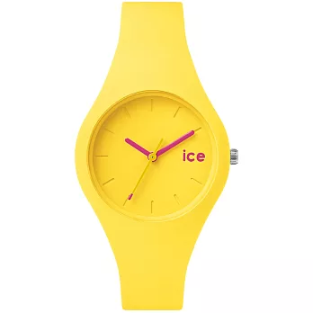 【Ice-Watch】波浪系列 繽紛玩美腕錶-小 (黃 IWICE.NYW.S.S.14)