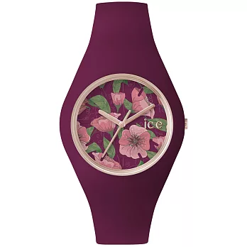 【Ice-Watch】繽紛系列 典雅風采腕錶-中 (紫 IWICE.FL.IDY.U.S.15)
