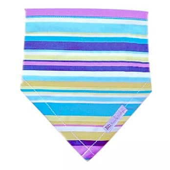 美國BazzleBaby-時尚造型超可愛領巾圍兜Blue Stripe
