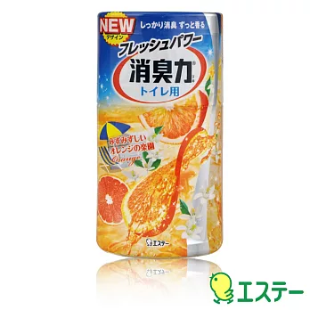 ST雞仔牌 新浴廁消臭力強力芳香消臭劑-柑橘香400ml 5入組 ST-115075