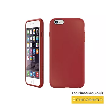 RHINO SHIELD犀牛盾 iPhone6/6S Plus 5.5吋 衝擊分散撞擊吸收全包覆機身保護殼野豔紅