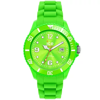 【Ice-Watch】永恆系列 精工炫麗腕錶-中 (青草綠 IWSI.GN.U.S.09)