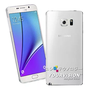 Samsung GALAXY Note 5 N9200 晶亮清透高質感保護套_透明