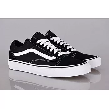 【GT Company】VANS OLD SKOOL 美版帆布經典款張震嶽GD著用中性鞋5.5黑色