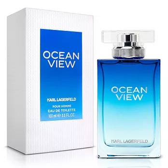 Karl Lagerfeld卡爾·拉格斐 卡爾海灣戀人限量男性淡香水(100ml)-送品牌體香膏