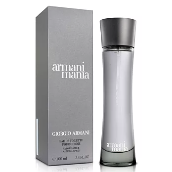 GIORGIO ARMANI Mania男性淡香水-Tester(100ml)-送針管隨機款