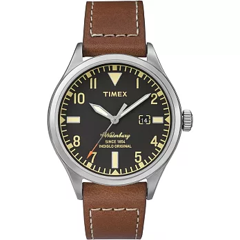 【TIMEX】天美時 x RED WING 限量聯名Waterbury潮流腕錶 (朱紅 TXT2P84000)