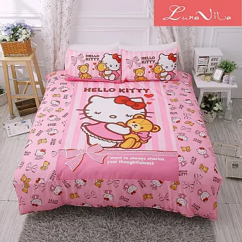 【Luna Vita】台灣製造正版授權卡通品牌涼被-150x180cm我愛麻吉熊