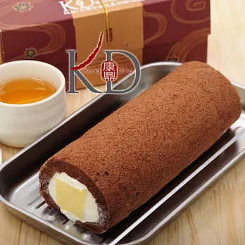 預購《康鼎》巧克力奶凍捲(450g/條，共二條)