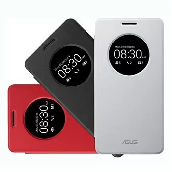 【ASUS 出清品】Zen Fone 6 VIEW FLIP COVER 原廠皮套 A600CG/A601CG適用黑