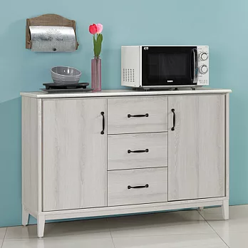 《Homelike》蘭可4尺石面餐櫃