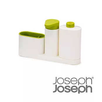 Joseph Joseph 流理台清潔收納小幫手三件組(綠)-85021