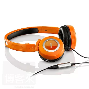 AKG K430 橘色 頭戴式 可摺疊 調整音量 迷你耳罩耳機