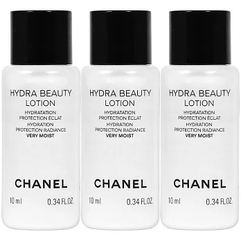 CHANEL 香奈兒 山茶花保濕水凝露(10ml)*3