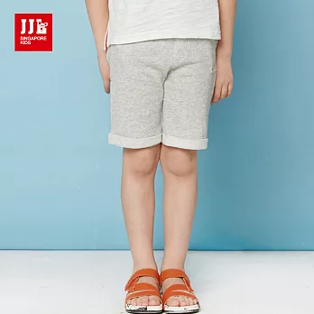 JJLKIDS時尚噴彩造型小海豚棉短褲(麻灰)105麻灰
