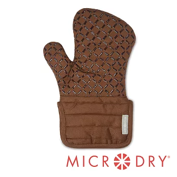 Microdry 《Oven Mitt》舒適防滑隔熱手套/S巧克力