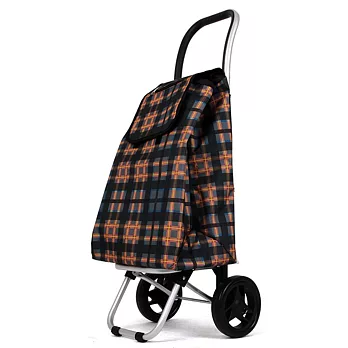 日本LEGEND WALKER 9069 購物袋藍黃棋盤格子