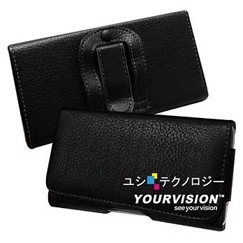 HTC 10 5.2吋 麗緻紋(腰帶環有扣)腰掛磁扣皮套