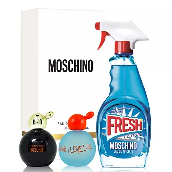 MOSCHINO 小清新淡香水100ml(贈愛戀愛小香+奧莉薇小香)