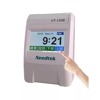 Needtak 優利達 UT-120B 四欄位觸控螢幕打卡鐘