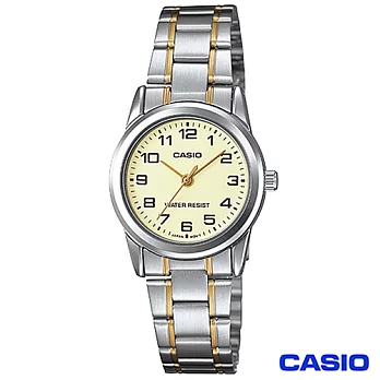 CASIO卡西歐 典藏優雅女性石英腕錶 LTP-V001SG-9B