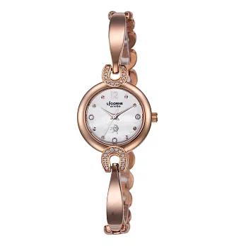 【LICORNE】恩萃Entree 絢爛閃耀小錶徑女錶 (玫瑰金 LT109LRWS)