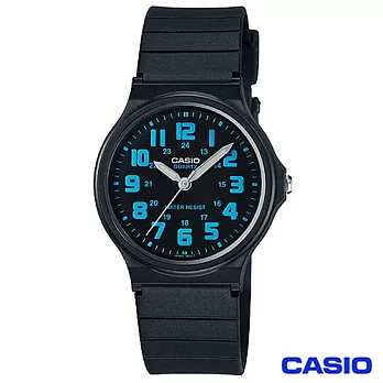 CASIO卡西歐 簡約時尚魅力指針腕錶 (三款任選)藍